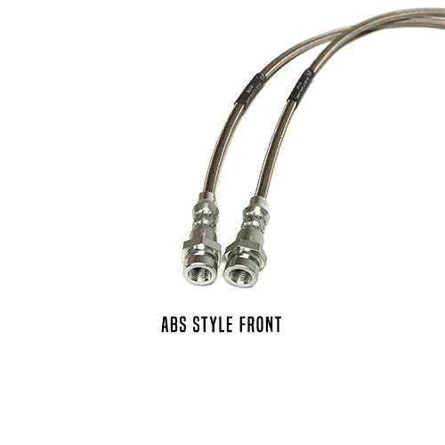 80-96 Ford Bronco Front and Rear Extended Stainless Brake Line Kit