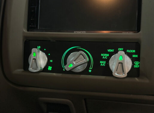 92-96 Ford Bronco Billet AC Climate Knobs
