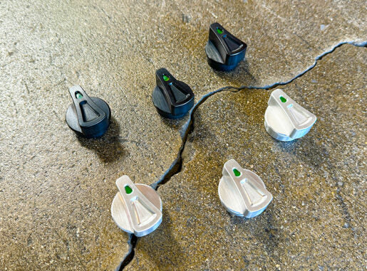 92-96 Ford Bronco Billet AC Climate Knobs