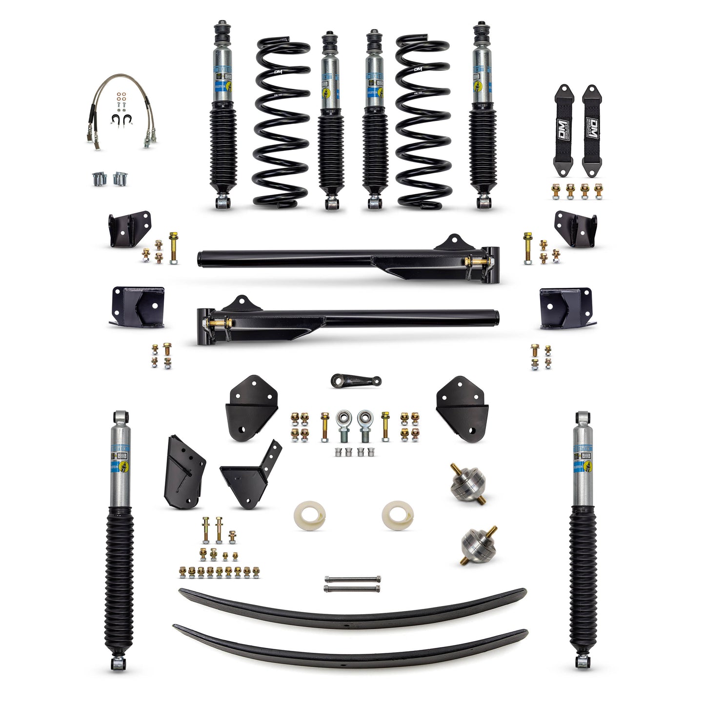 80-96 Ford Bronco 3.5" Daily Driver Front & Rear Kit