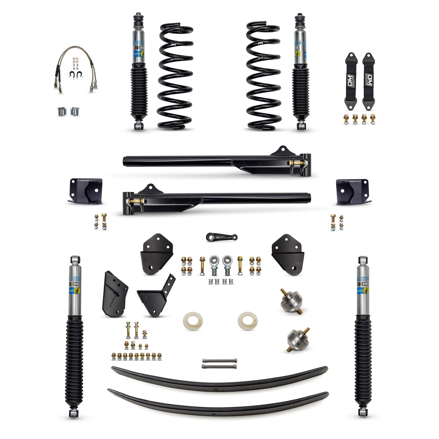 80-96 Ford Bronco 3.5" Daily Driver Front & Rear Kit