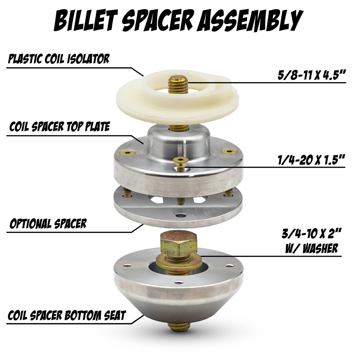 80-96 Ford Bronco 3.5" Daily Driver Front & Rear Kit