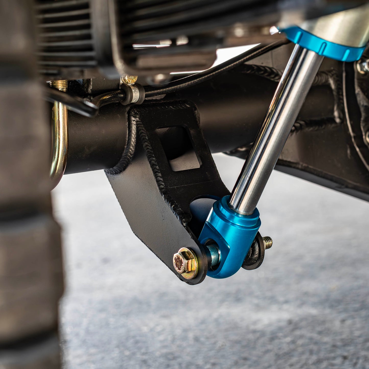 Boomerang Style Weld On Rear Shock Mount