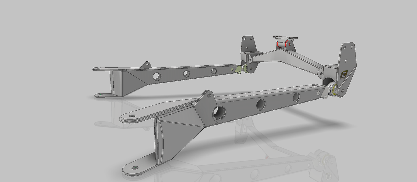 Premium Dana 35 Radius Arms System