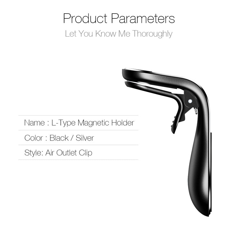 Magnetic Phone Mount - Fits Any Vent