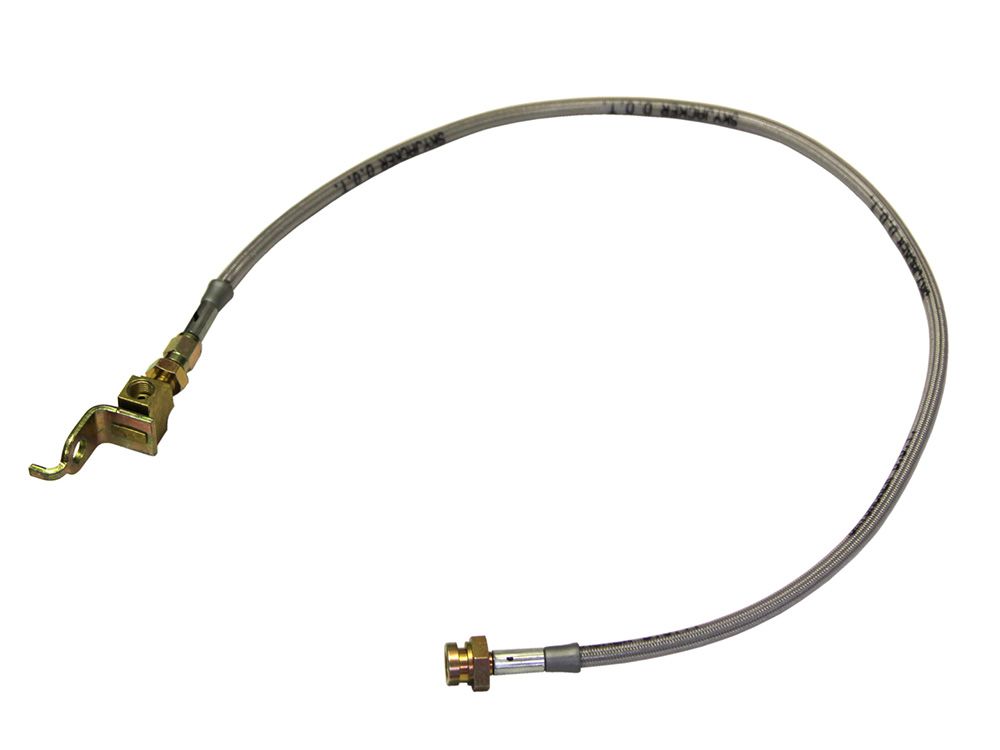 91-94 4x4 -Extended Stainless Steel Brake Lines - Front & Rear