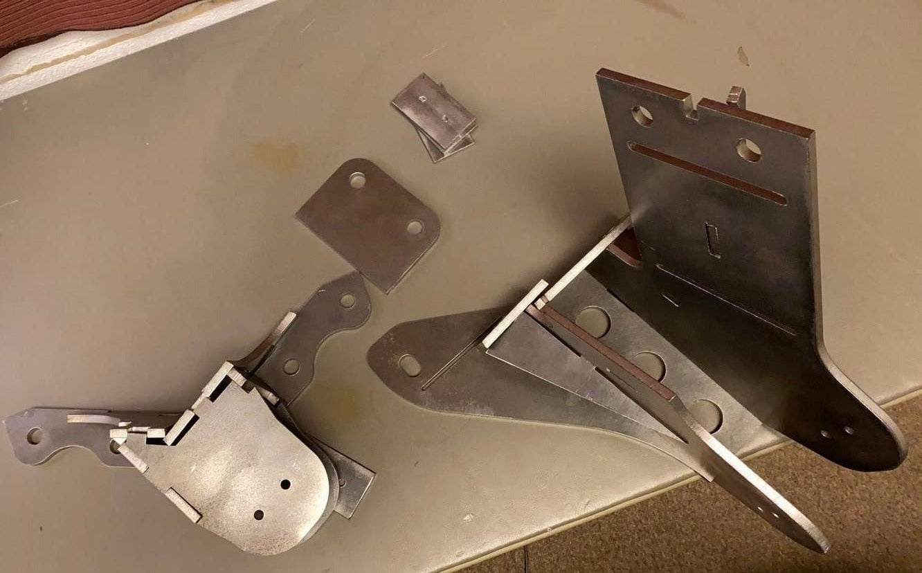 Dana 35/Dana 44 Conversion Beam Brackets