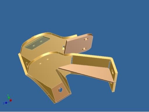 Dana 35/Dana 44 Conversion Beam Brackets