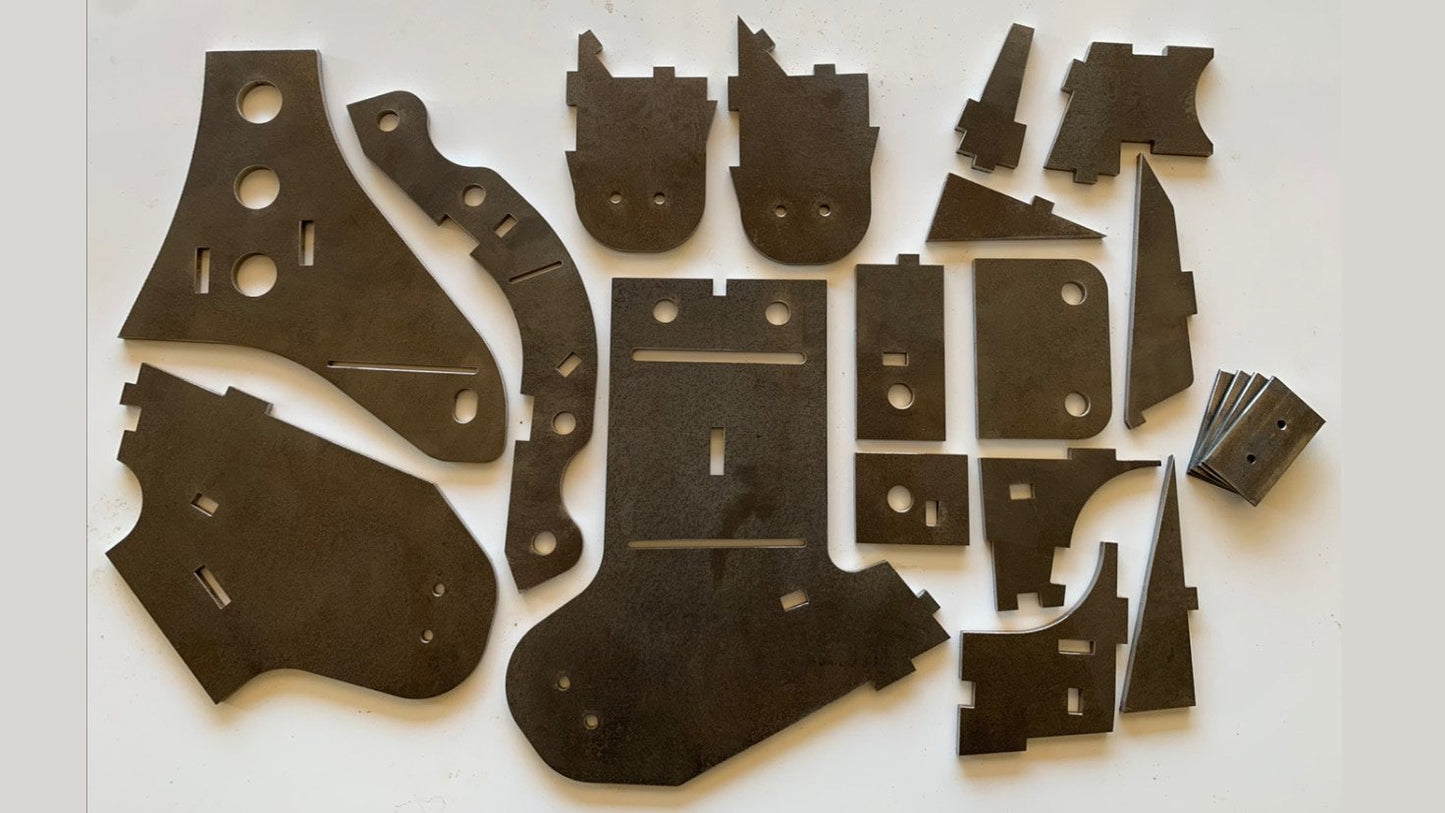 Dana 35/Dana 44 Conversion Beam Brackets