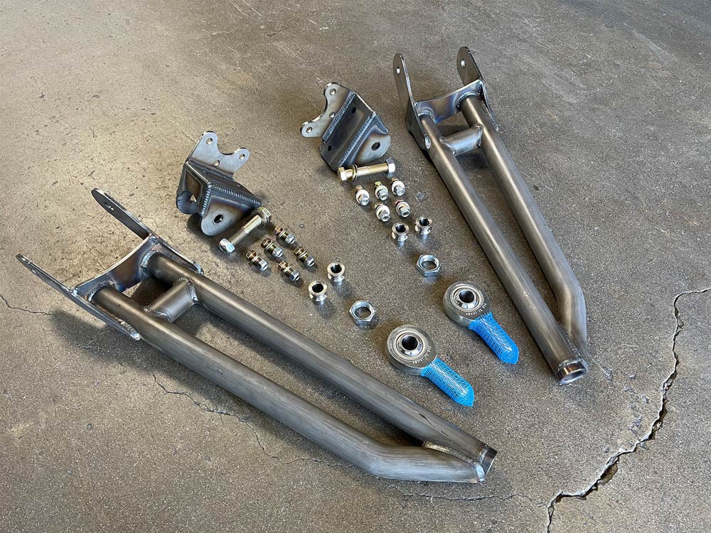 Dana 35 Radius Arms & Pivot Kit w/Hardware