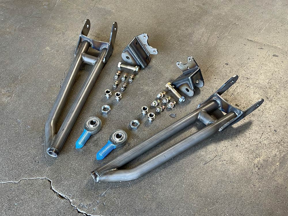 Dana 35 Radius Arms & Pivot Kit w/Hardware